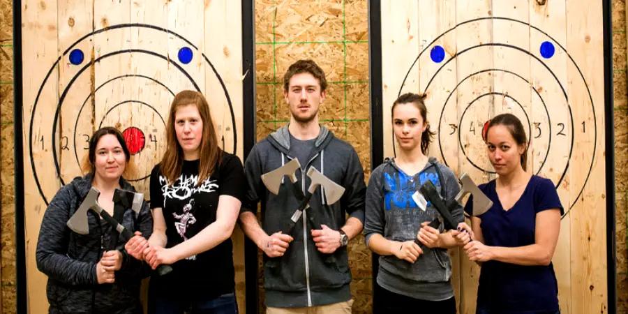 Extended Axe-Throwing Excursion