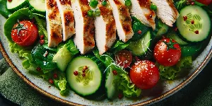 Green Salad with Chicken